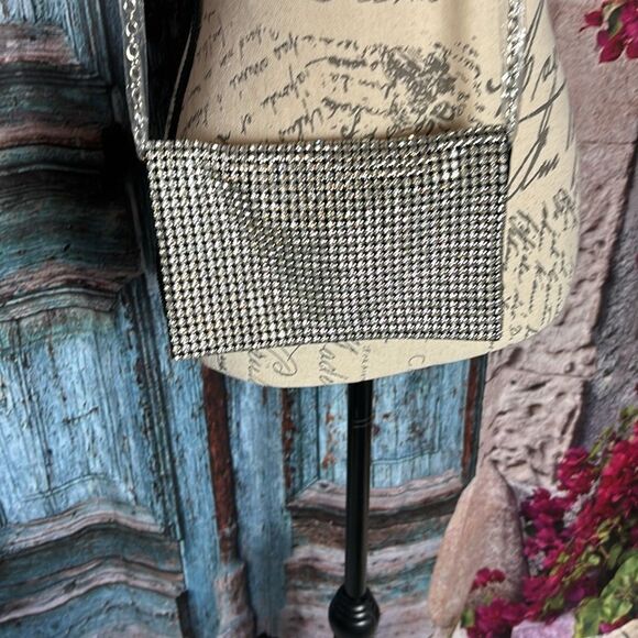 No Brand rhinestone and black evening bag clutch or cross body NWOT - Picture 6 of 7